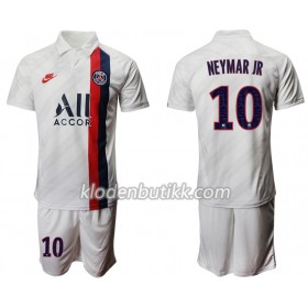 Paris Saint-Germain NEYMAR JR 100 Barn Tredjedraktsett 2019-2020 Kortermet (+ Korte bukser)